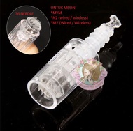 [CLEAR] JARUM catridge DERMAPEN 36 JARUM / 36 Needle BB GLOW jarum treatment serum wajah untuk probl