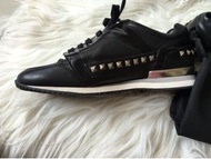 Sepatu pria original second Versace Collection black leather