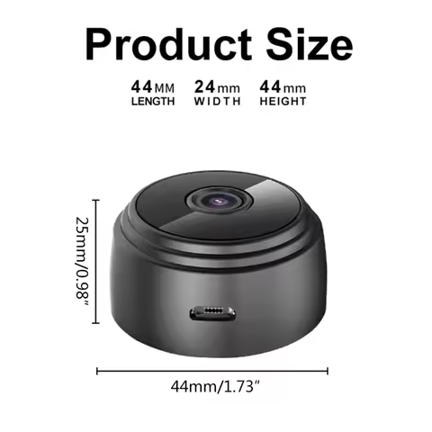 A9 Mini Camera 1080P Wireless WiFi Smart Home Surveillance IP Camera for Indoor 24BB