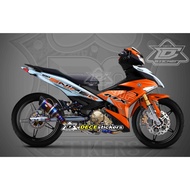 Decal mx king striping mx king transparent striping mx king