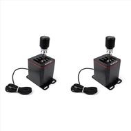 (LAH3) 2X H Gear Shifter for Logitech G29 G25 G27 G920 for Thrustmaster T300RS/GT PC USB for Simulat