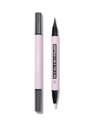 SHEGLAM Eye Stamp & Liner Pen 3 In 1 Waterproof Liquid Eyeliner Pencil Cat Eye Smudge-Proof Long-Las