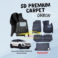 5D Premium Carpet for Chery Omoda 5 Carbon Omoda Five Carbon/ Omoda E5 Carbon/