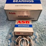 Ball bearing 6203 2RS ASB 6203-2RS RUBBER CAP