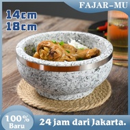 Volcanic Stone Granite for Bibimbap Korean Stone Bowl Stone Bowl/
