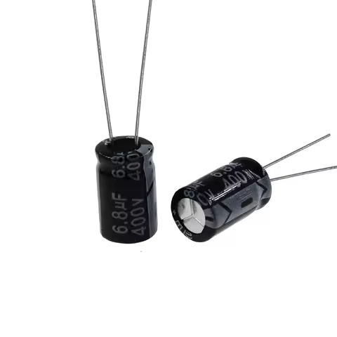 20pcs 400V 6.8uF 400Volt 6.8MFD Aluminum Electrolytic Capacitor 8*12mm Radial 6.8mf400v 6.8uf400v 40