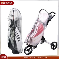 MIRACLE Golf Bag Rain Cover, PVC Clear Rain Cover For Golf Bag, Golf Bag Rain Protection Cover Golf Bag Rain Hood