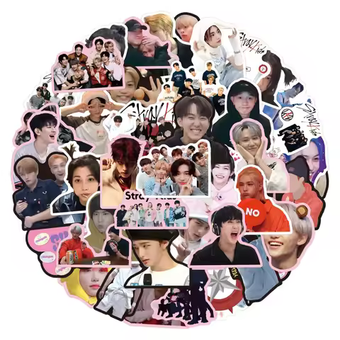 54PCS NEW KPOP STAR Stray Kids album DO IT graffiti stickers cute luggage Fans Collection Gift Skate