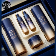 VINS Images GIFT for Her 21 Day Young Skin Care Essence Moisturizing 5 in 1 Box Set for Mom Wife Gir