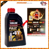 Yamalube Fully synthetic 10W40 1.0L Original 100% Semi 10w40 (100% QR CODE SCAN ) MINYAK HITAM QR CO
