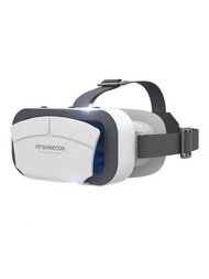 G12 1入組手機用VR頭盔，通用調節輕量化VR眼鏡，適用於手機遊戲和電影
