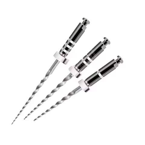 3pcs Dental Retreatment D Files Files D1-D3 Dental Rotary File Endodontic Root Canal Cleaning Dental