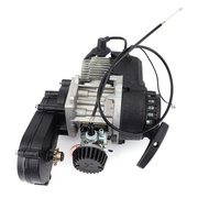 Motorcycle Engine Motor Air Filter Pullstart for 49cc 2 Stroke Pocket Bike Quad Pocket Bike Cross Bi