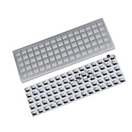 YMDK Idobao x ID75 75 Keys Ortholinear Layout VIA Anodized Aluminum Case Plate hot-swappable Hot Swa