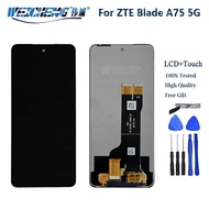 Original For ZTE Blade A75 5G LCD ZTE A755G Z2357N Display Screen+Touch Panel Digitizer For ZTE Blad