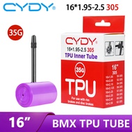 CYDY TPU Bike Inner Tube Camera 16 ”305 16x1.95 2.0 2.125 2.25 2.35 2.4 2.5 Inch Valve 45mm BMX Bicy