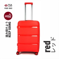 SAMEL 28" FGD 363 JAPANESES CONCEPT EXPANDABLE ANTI THEFT ZIPPER PP LUGGAGE