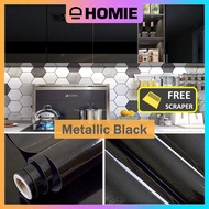 Cabinet Dapur Cabinet Sticker Waterproof Wallpaper Kabinet Dapur Furniture Sticker Wardrobe Sticker 