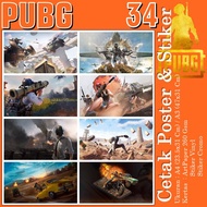 PUBG Poster Sticker | War War War War | War War War | Mobile Mobile Mobile | Game Game | Games Games