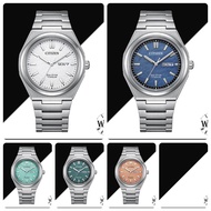 [WCO] AW0130 Series x Citizen Eco-Drive ft. Zenshin Men Formal Hexagon Water Resistant Watch AW-0130