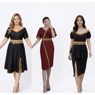 Dress Borneo Sabah Modern Design