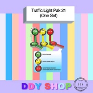 【Ready Stock】Traffic Light Pak 21 One Set