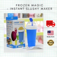 Slushy Ice Cream Maker Frozen Magic Squeeze Peasy Slush Quick Cooling Cup Milkshake Bottles Slurpee 