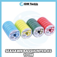 SEAHAWK BASSHUNTER 100M BRAIDED LINE