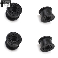 4PCS Gearbox Gear Shift Lever Wearable Cable Plastic Gasket Black 4S6P7412AA for Ford Fiesta Focus
