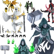 3D Printed Dummy 13 Doctor Doom Action Figure Toys Lucky 13 Illidan Assembly Model Toy Gifts
