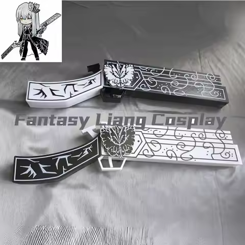 Game Library of Ruina Angela Funeral of the Dead Butterflies Holy Sermon Cosplay Prop Halloween Carn