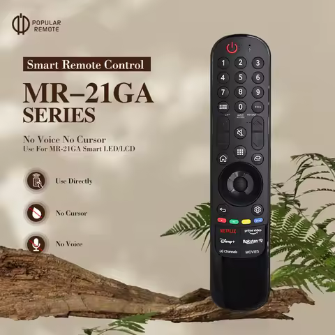 MR21GA for 2021Magic Remote NO Pointer NO Voice Function Replacement for MR21 UHD OLED QNED NanoCell