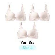 Eisei Haku Yuri Bra (แพ็ก 3 ตัว) บราเปลี่ยนอกห่างเป็นอกชิดใน 3 วิ บราอกชิด อัพไซซ์ให้เนินอกอิ่มสวยใส