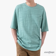 GALLOP : เสื้อยืดผ้าสลาฟ Slub-Oversized ผู้ชาย รุ่น GT9164 สี Green Mint เขียวมิ้นต์ / ราคาปกติ 1590