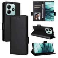 Flip Leather Phone Case Casing for Xiaomi Redmi Note 14 Pro 4G 5G Note14Pro Note14Pro+ Note14 Note 1