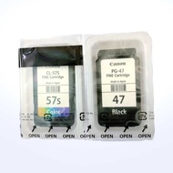 Canon Original PG-47 Black PG-57 Color Ink Cartridge Suitable for E3170/E3177/E410 Printer