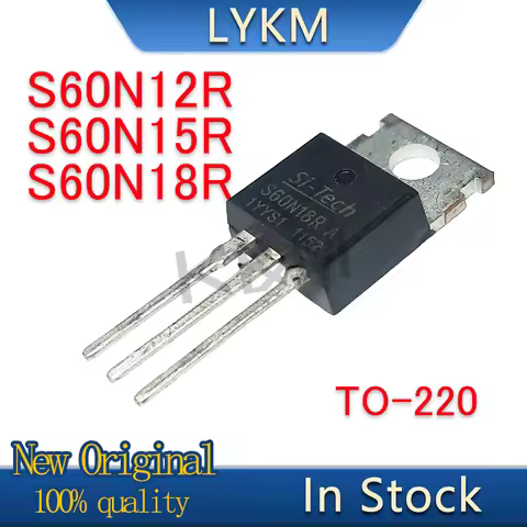 10/PCS New Original S60N18R S60N15R S60N12R S60N18 S60N15 S60N12 TO-220 Field-effect triode In Stock