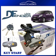 Perodua Myvi Lagi Best 2012 2013 2014 2015 Key Start Auto Manual Dfender Lock - Brake Pedal Paddle L