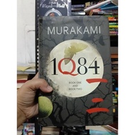 1Q84 book 1 & 2 by Haruki Murakami (Hardcover Preloved)