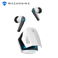 MACHENIKE TH60PRO หูฟังไร้สาย AI Bluetooth 5.4 TWS หูฟังเล่นเกม ดีเลย์ต่ำ 0.04s ไมโครโฟน 4 ตัว ตัดเส