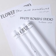 bag Laody Paper Wrapped In A Bouquet Waterproof Printed Foil 43*30cm Opaque Not Easy To Tear