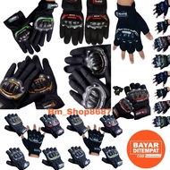 Full Finger Motorcycle Gloves - Short Motorcycle Glove Riding Glove