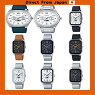 [Direct from Japan] Casio Standard Moon Phase Analog Men's Watch MTP-M305D-7A2V with Metal Band, Sil