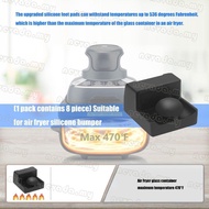 Nevʚ ɞ 8Pcs Quick Install Silicone Bumper Tips Guards Air Fryers Feet for FN090 FN091 FN100 FN101 FN