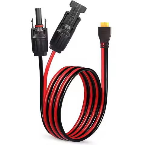 1.5 Meters(5FT) Solar Panel Connector to XT60 Adapter Cable for ALLPOWERS Anker Jackery Bluetti Ecof