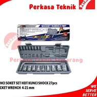 Socket Wrench Set HDT Shock Wrench 27pcs Socket Wrench 27pcs 4-21mm