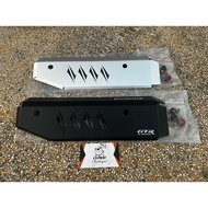 Giorno125+ muffler/ Giorno cnc muffler cover/ Giorno125 muffler (with mounting screws like original)