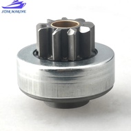 FW 6N7-81807 Boat Motor Starter Drive Pinion Gear for Yamaha Outboard Motor 150HP 200HP 6N7-81807-00