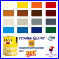 FEDERAL GLOSS PAINT LX88 (CAT MINYAK KAYU & BESI) CAT MINYAK KILAT