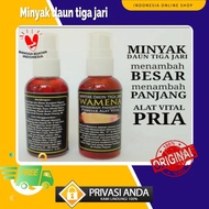 TERLARIS (COD) DAUN TIGA JARI WAMENA OBAT PEMBESAR VITAL ORI pembesar alat vita pria permanen asli obat kuaat tahan lama 4 jam obat kuat oles tahan lama 2 jam pembesar penis pria permanen cepat obat pembesar penis panjang dan kuat